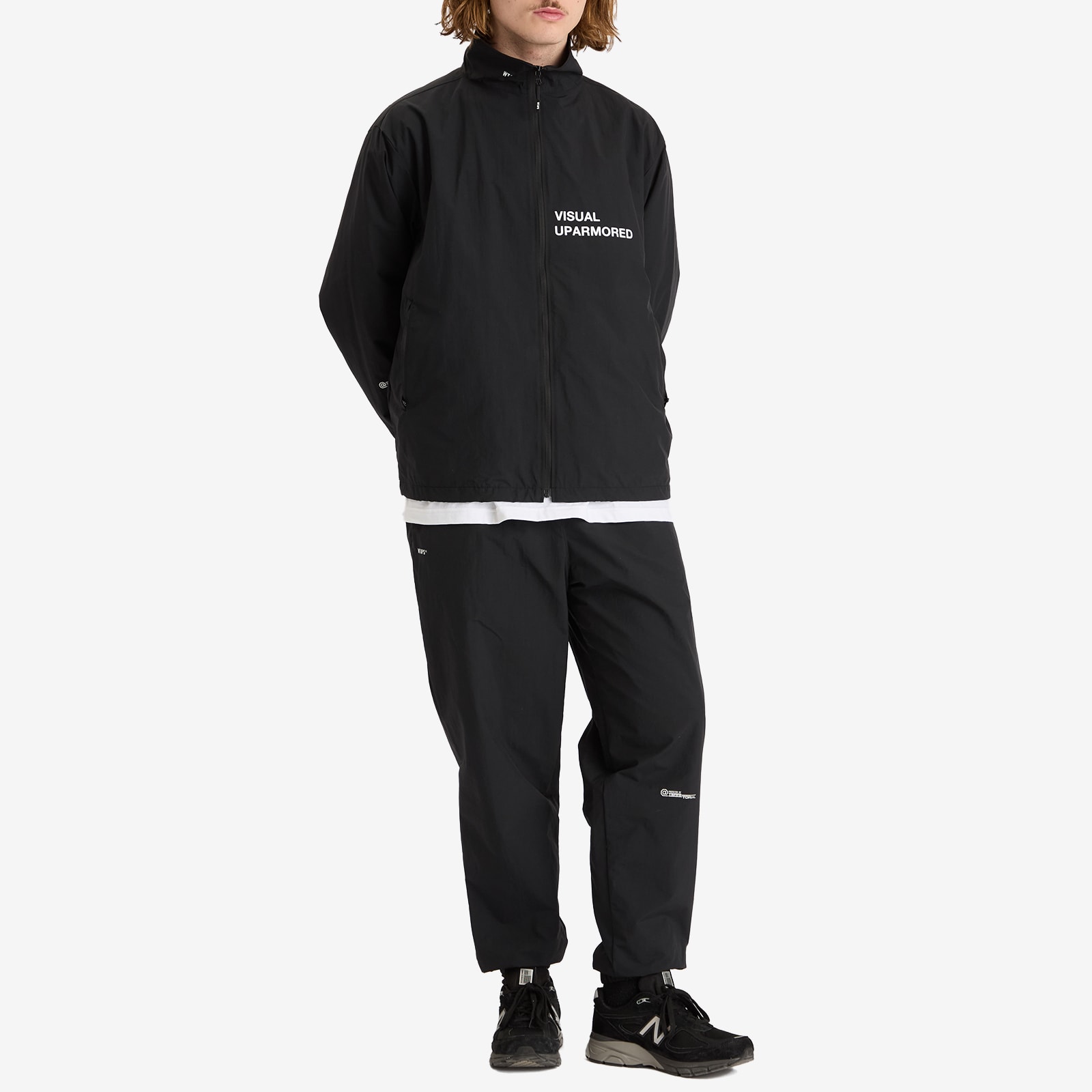 WTAPS Men's Pertex Track Jacket Black - Curated Menswear