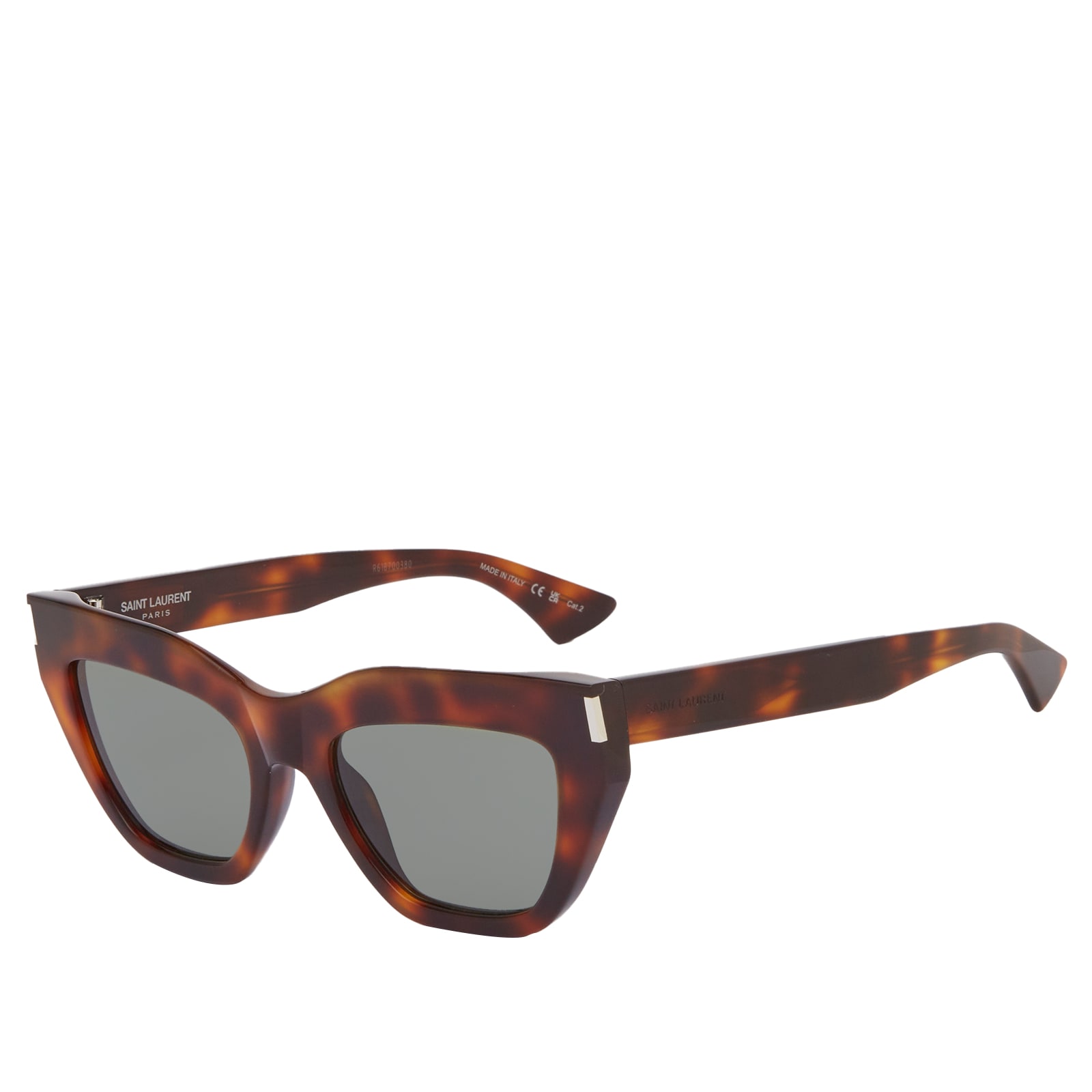 Saint Laurent Sunglasses Women's Havana/Green Saint Laurent Sl 759-003 Sunglasses