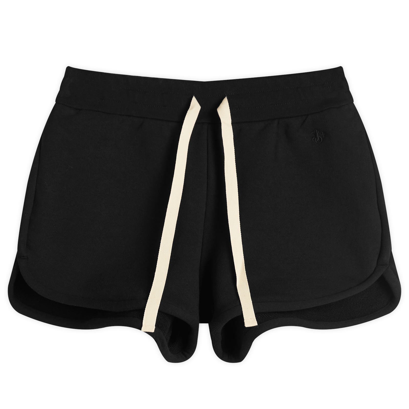 Jil Sander+ Women's Logo Shorts in Black, Size Large