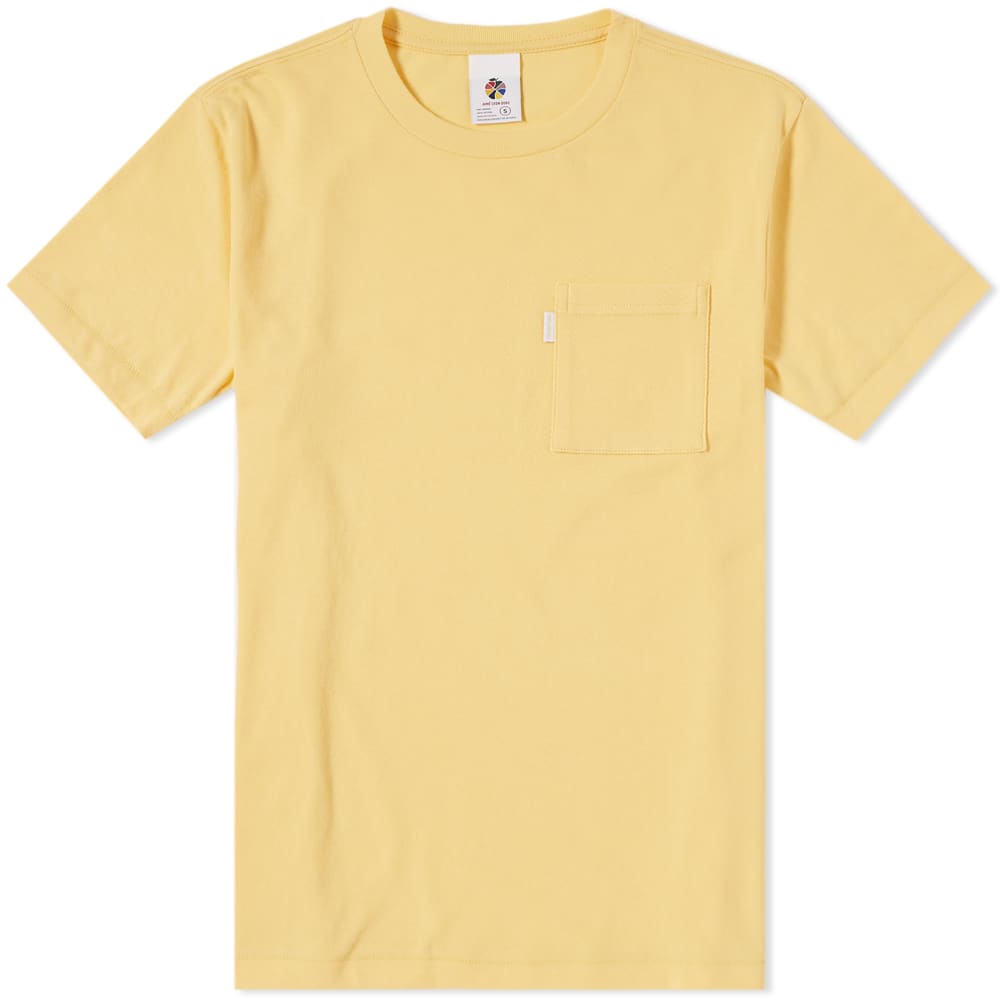 Yellow pocket t shirt clearance