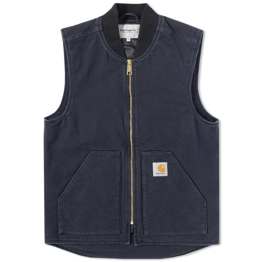 CARHARTT VEST カーハート ベスト navy carhartt - Carhartt カーハート Duck Vest ダックベスト