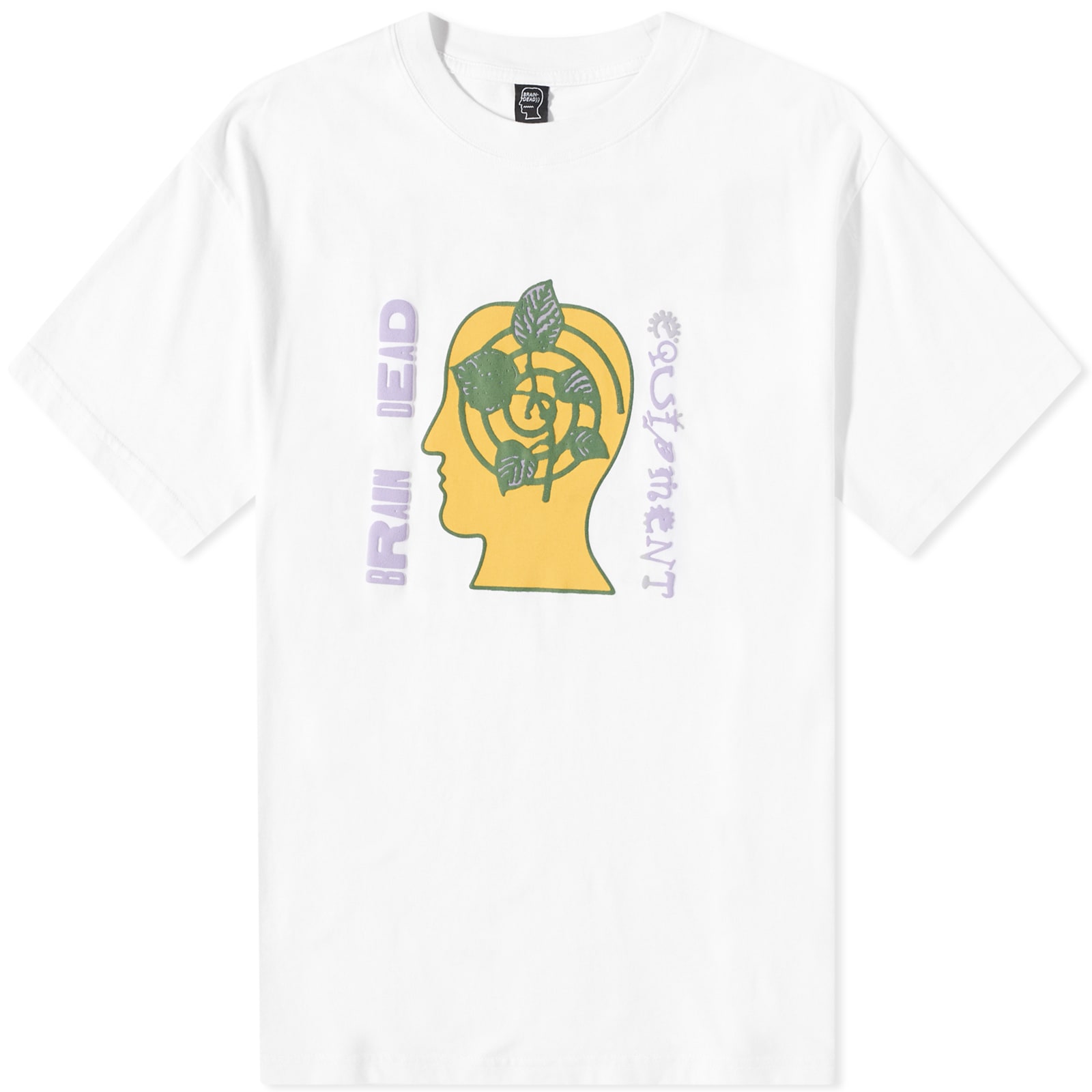 Brain Dead Equipment Nature Nature T-Shirt White | END. (SG)