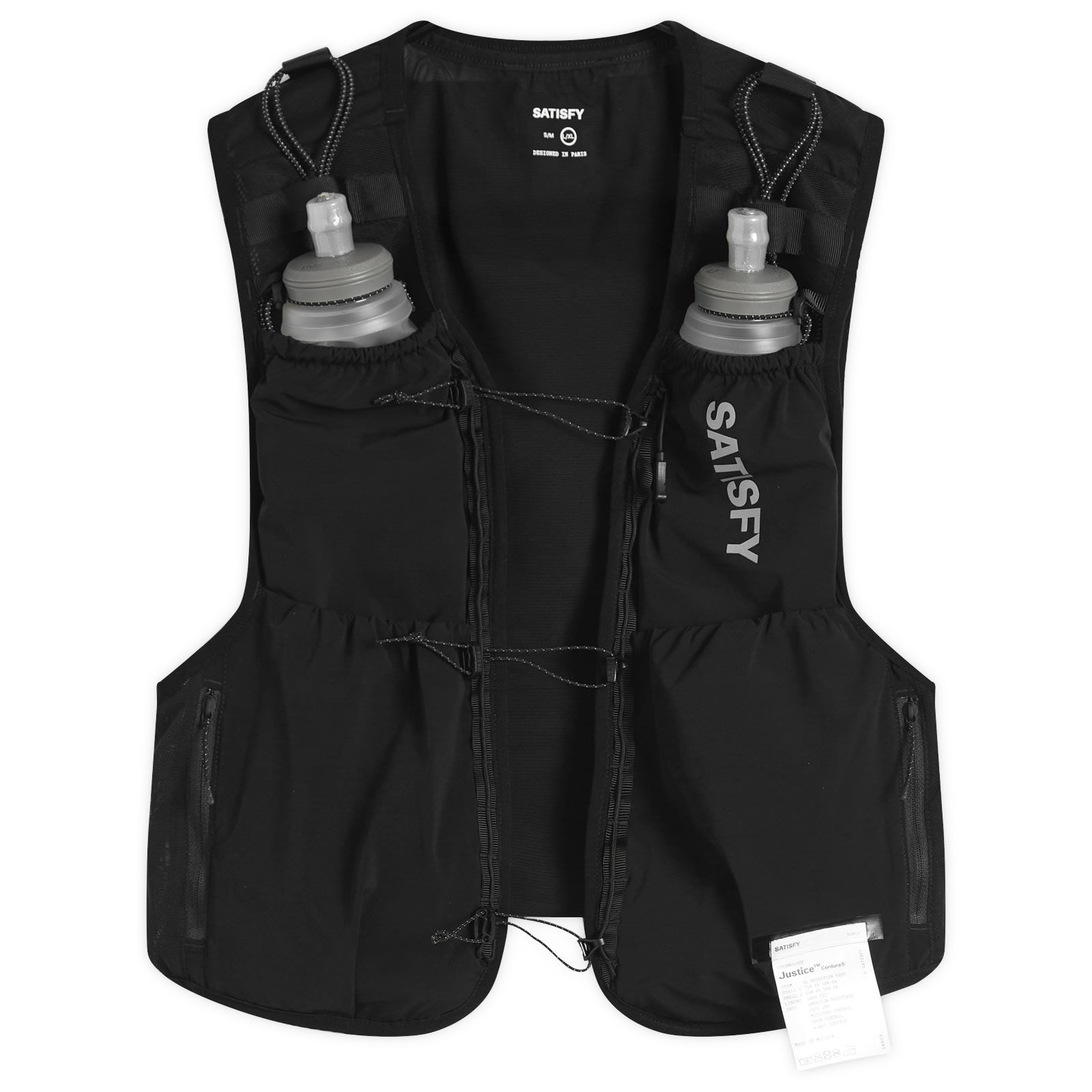 satisfy バッグ ベスト vest サティスファイ Cordura 34005-BK-SA_justice-cordura-5l
