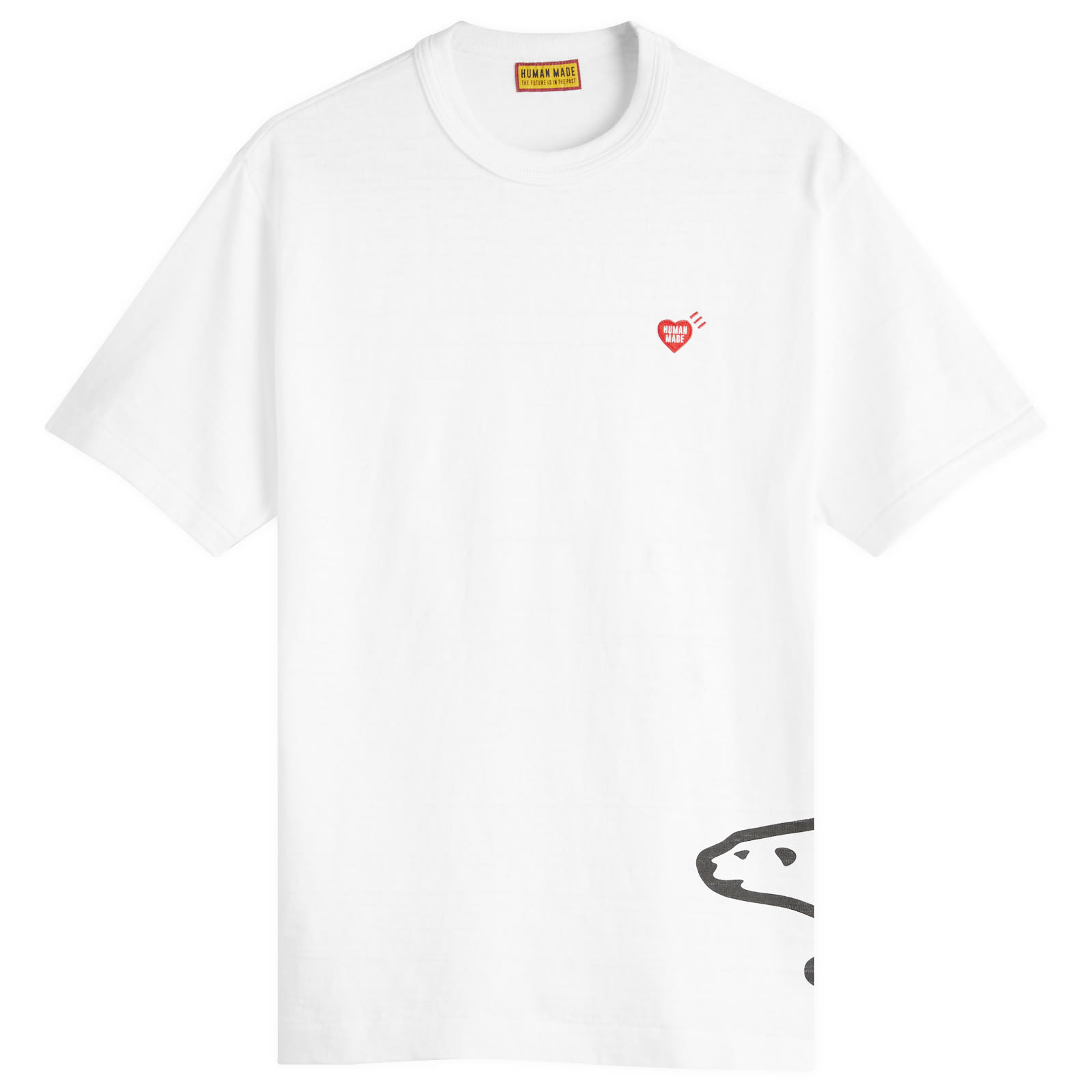 Human Made Side Polar Bear T-Shirt White | END. (US)