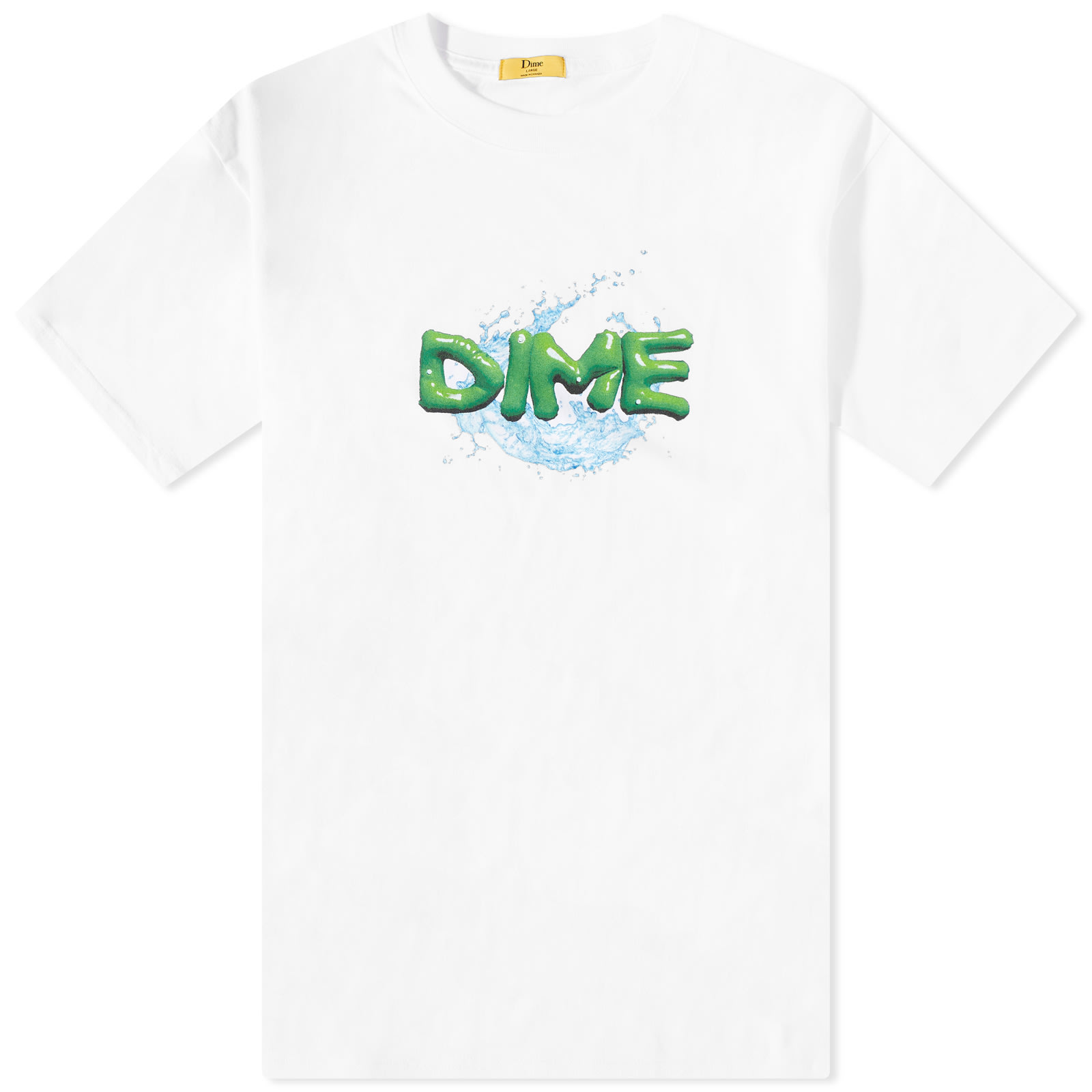 関税送料込み【DIME】Splash T-Shirt (White) Dime Splash T-Shirt White | END. (JP)