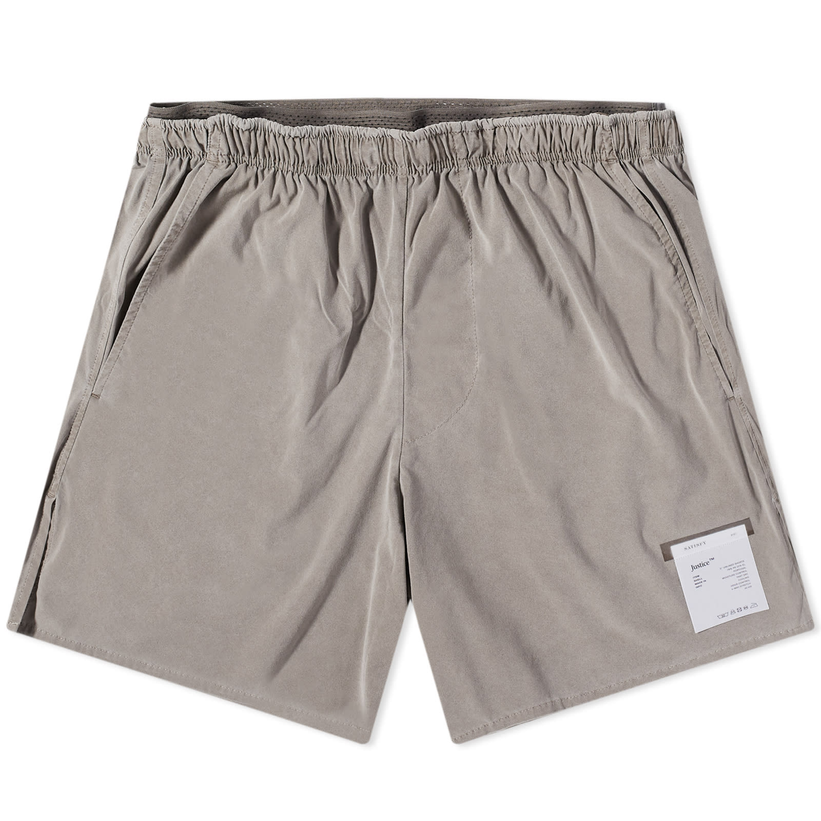 Satisfy Justice 5" Unlined Shorts Mineral Fossil END.