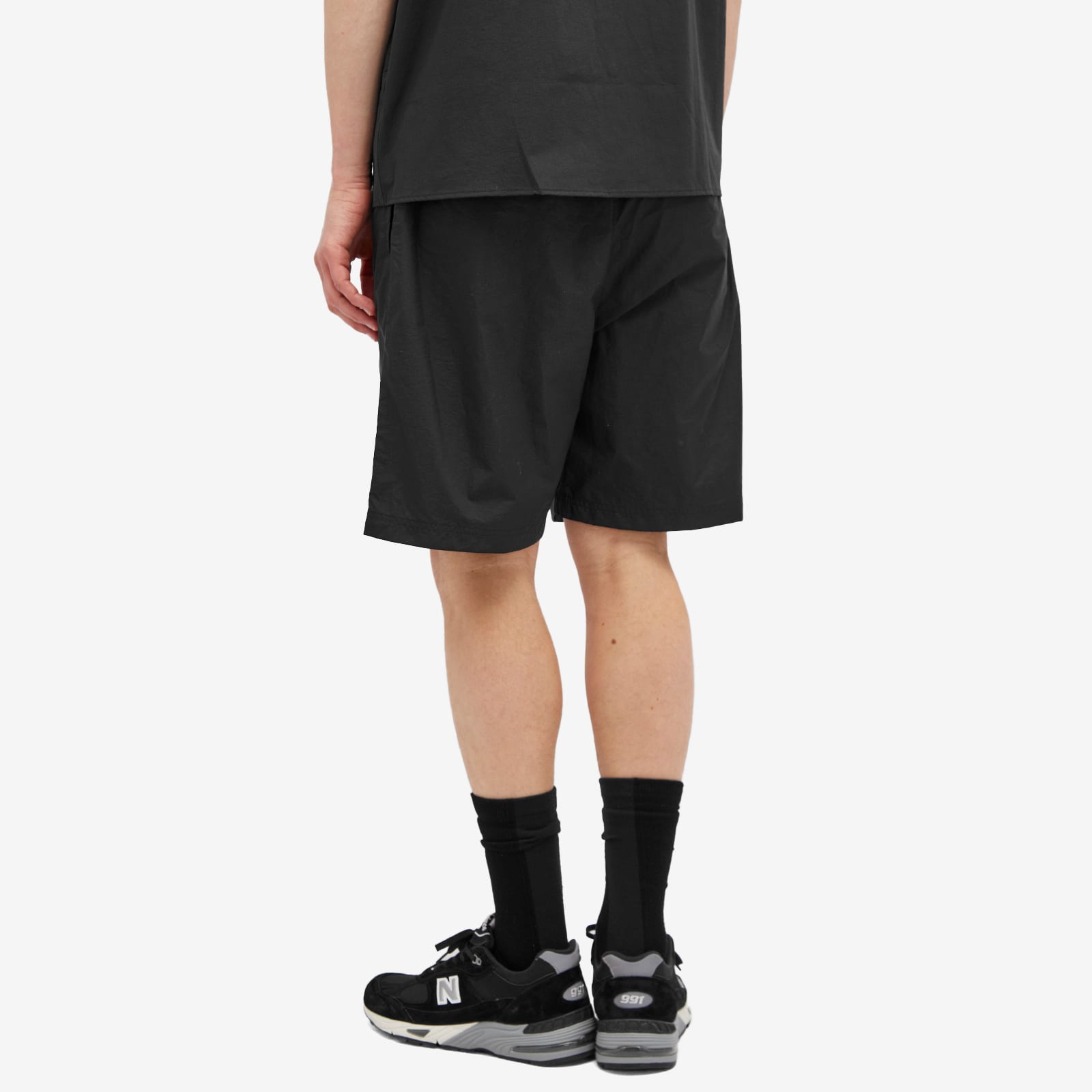 Danton Men's NYLON EASY SHORT Black - Curated Menswear