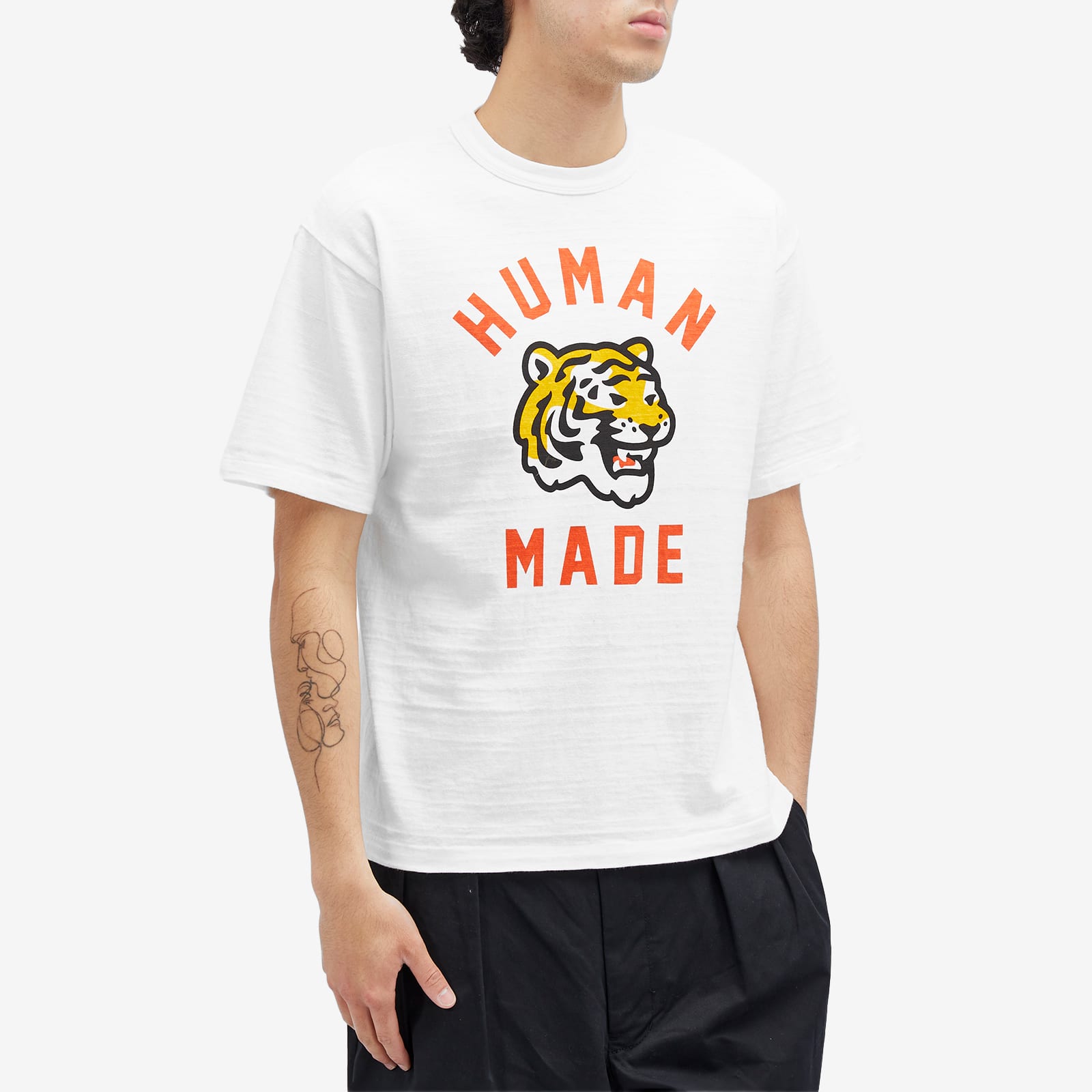 HUMAN MADE★ポロタイガーベア 半袖 Tシャツ ホワイト メンズ 関税込み☆HUMAN MADE☆ポロタイガーベア Tシャツ ホワイト