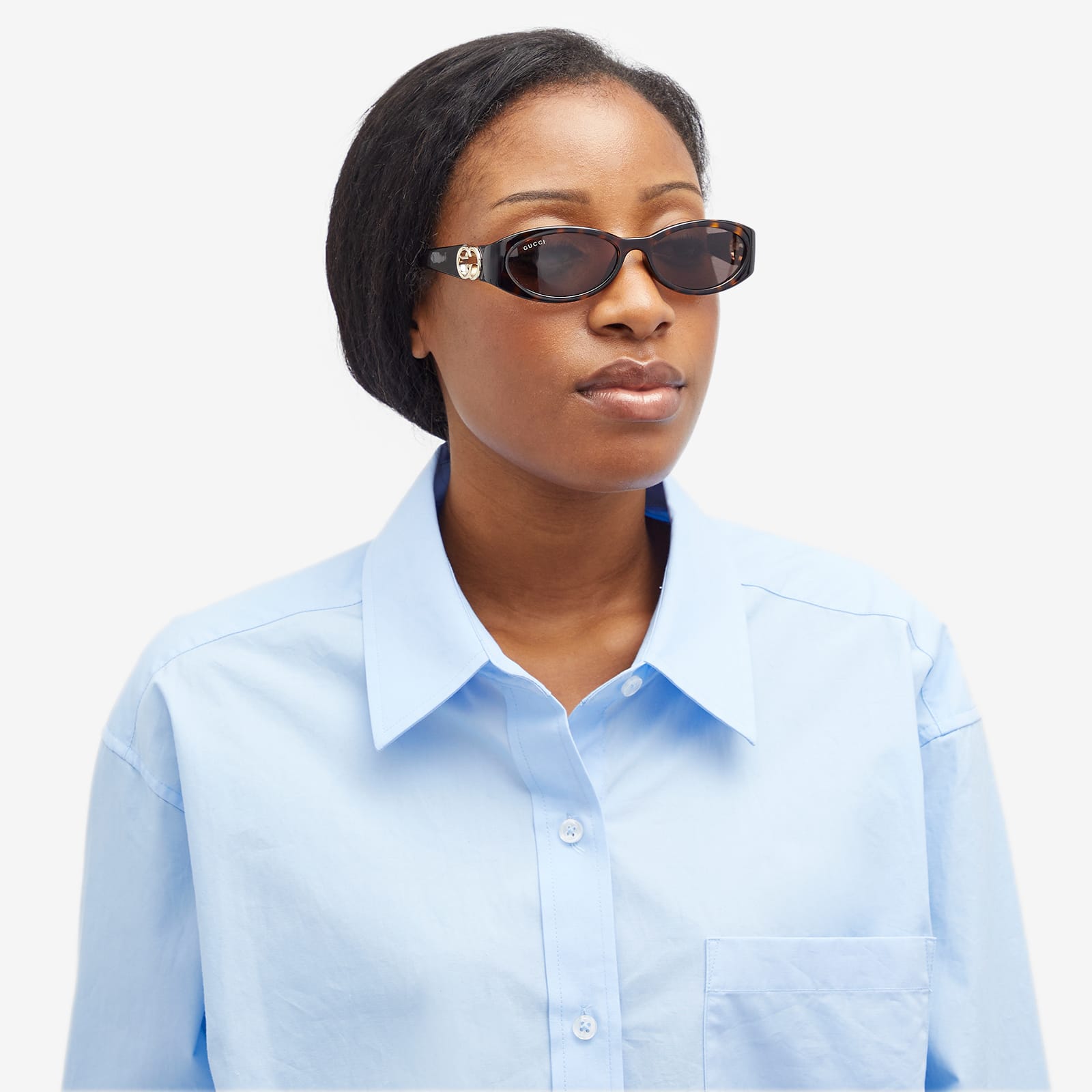 NEW Gucci GG 0763S classic Sunglasses 002 Havana Amazon.com: Gucci GG1300S Havana/Brown 55/19/145 women  main image 3