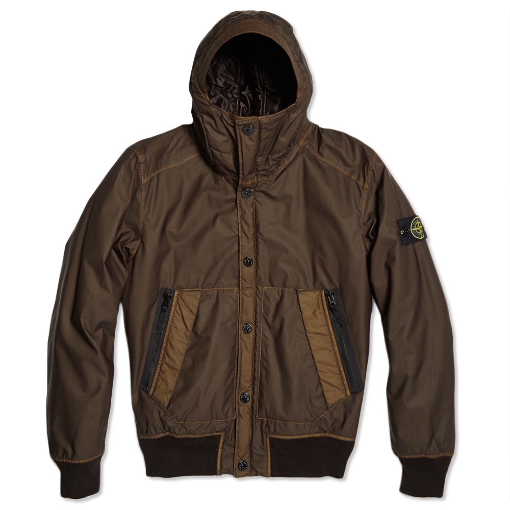 Stone island cheap mussola gommata jacket