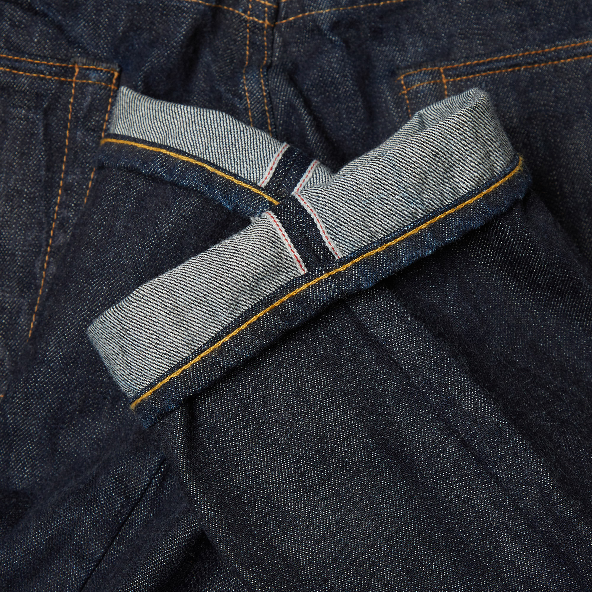RRL Slim Fit Selvedge Jean Once Washed 