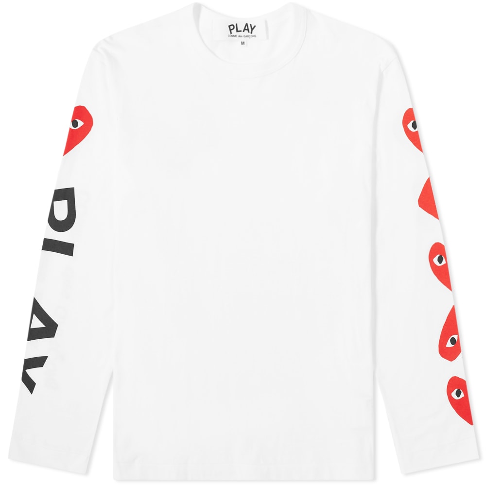 Comme Des Garcons Play Comme Des Garcons Play Long Sleeve Multi