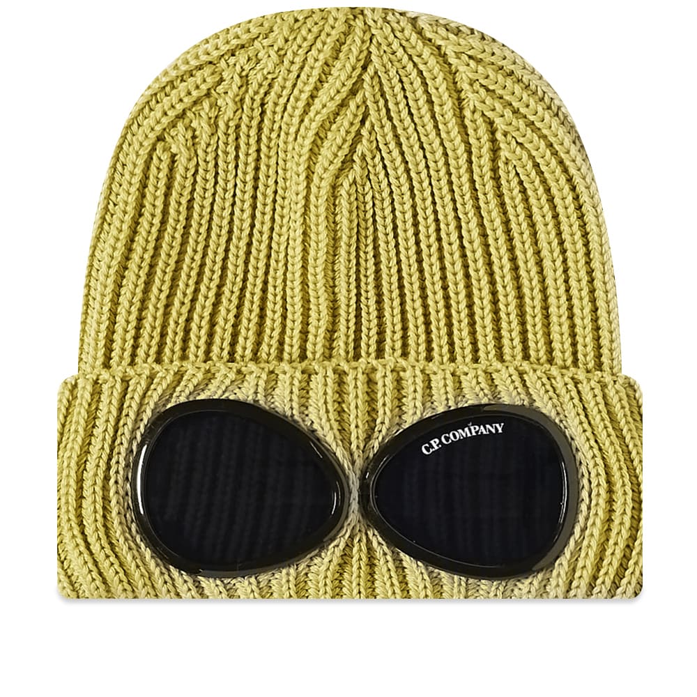 C.P. Company Goggle Beanie Golden Palm 