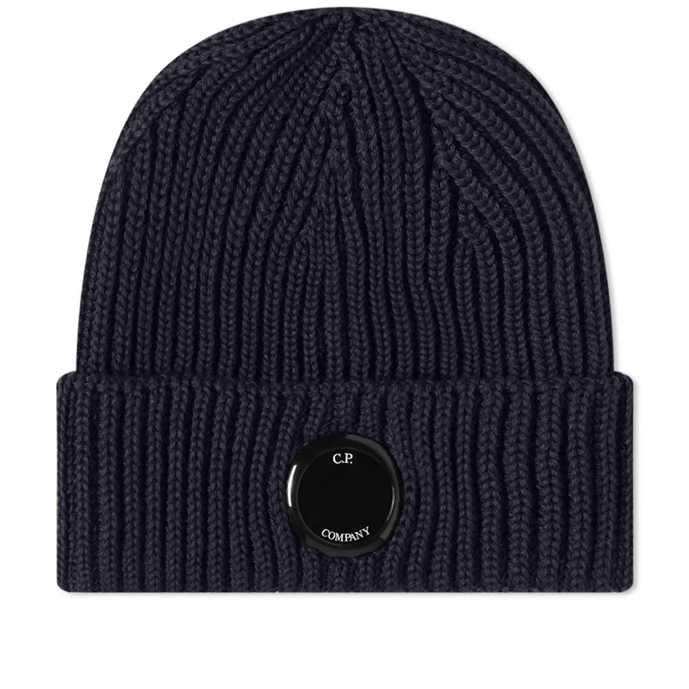 C.P. Company Lens Beanie Total Eclipse 