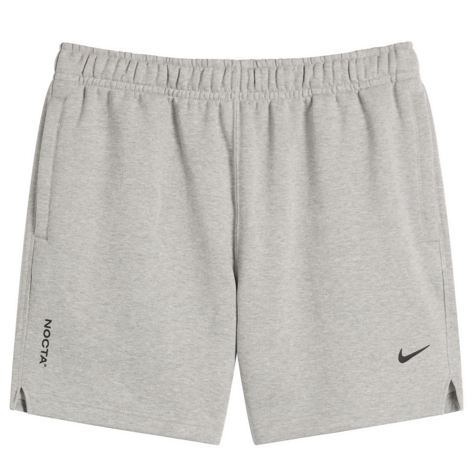 Nike Unisex Dark Grey Heather/Matte Silver/Black X Nocta Cardinal Stock Fleece Short