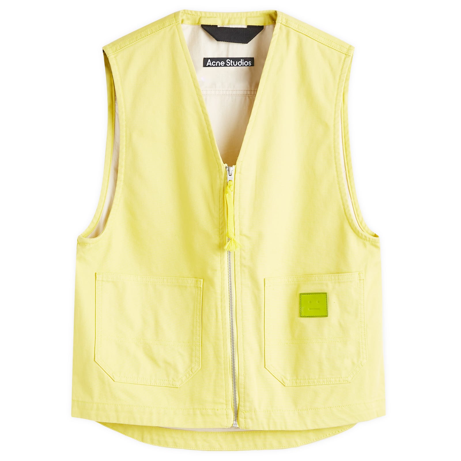 Entire studios pillow vest yellow ベストxs