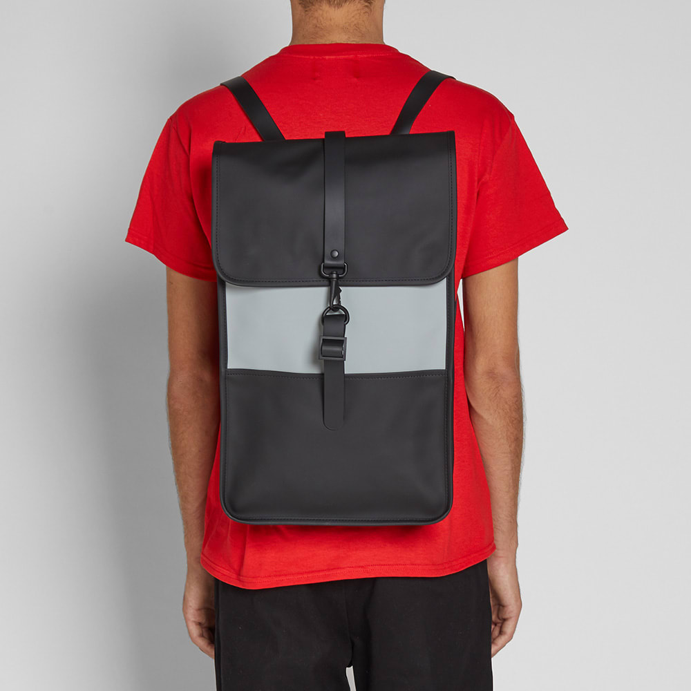 RAINS Backpack Black & Stone END. (Global)