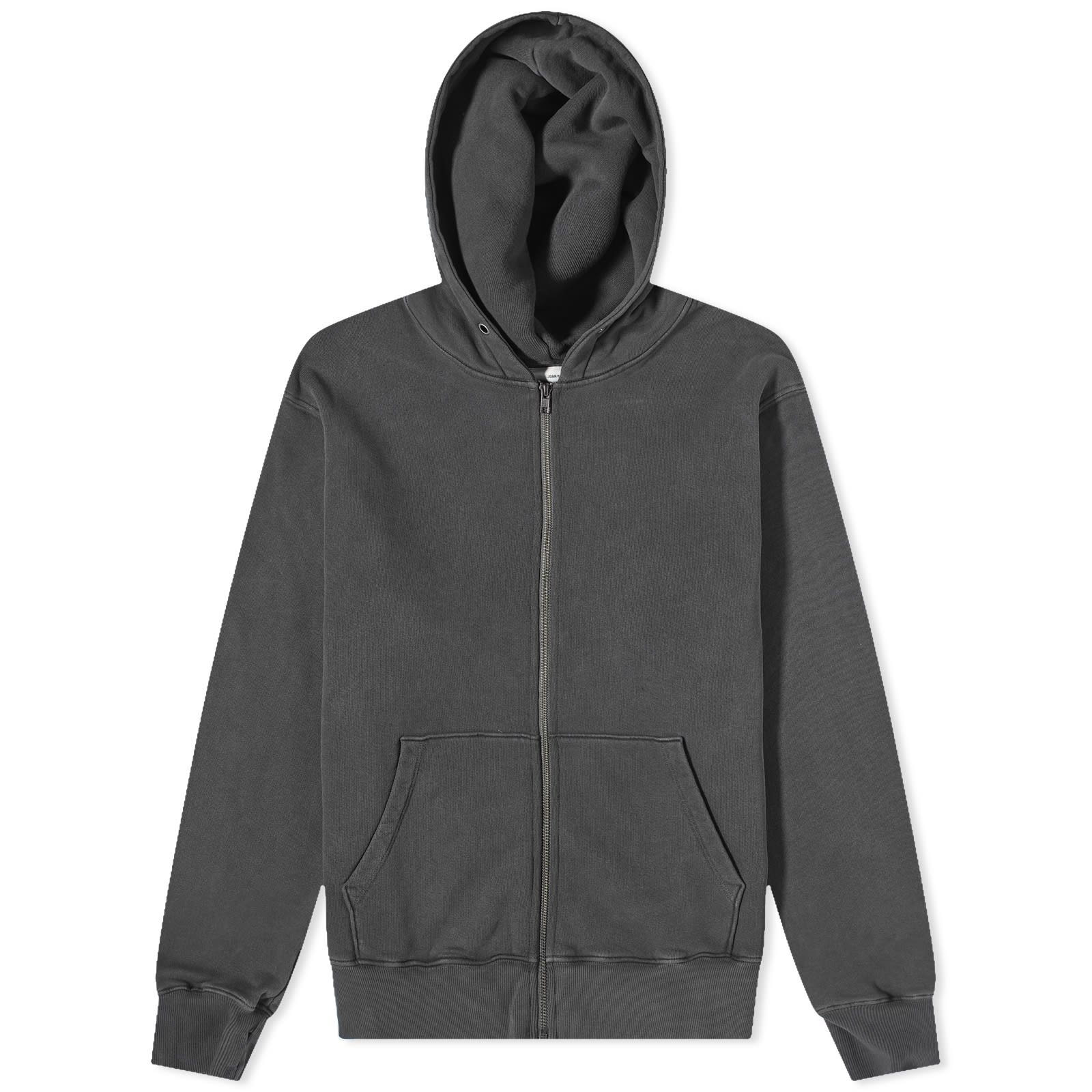 Joah Brown Empire Zip Hoodie Washed Black | END.