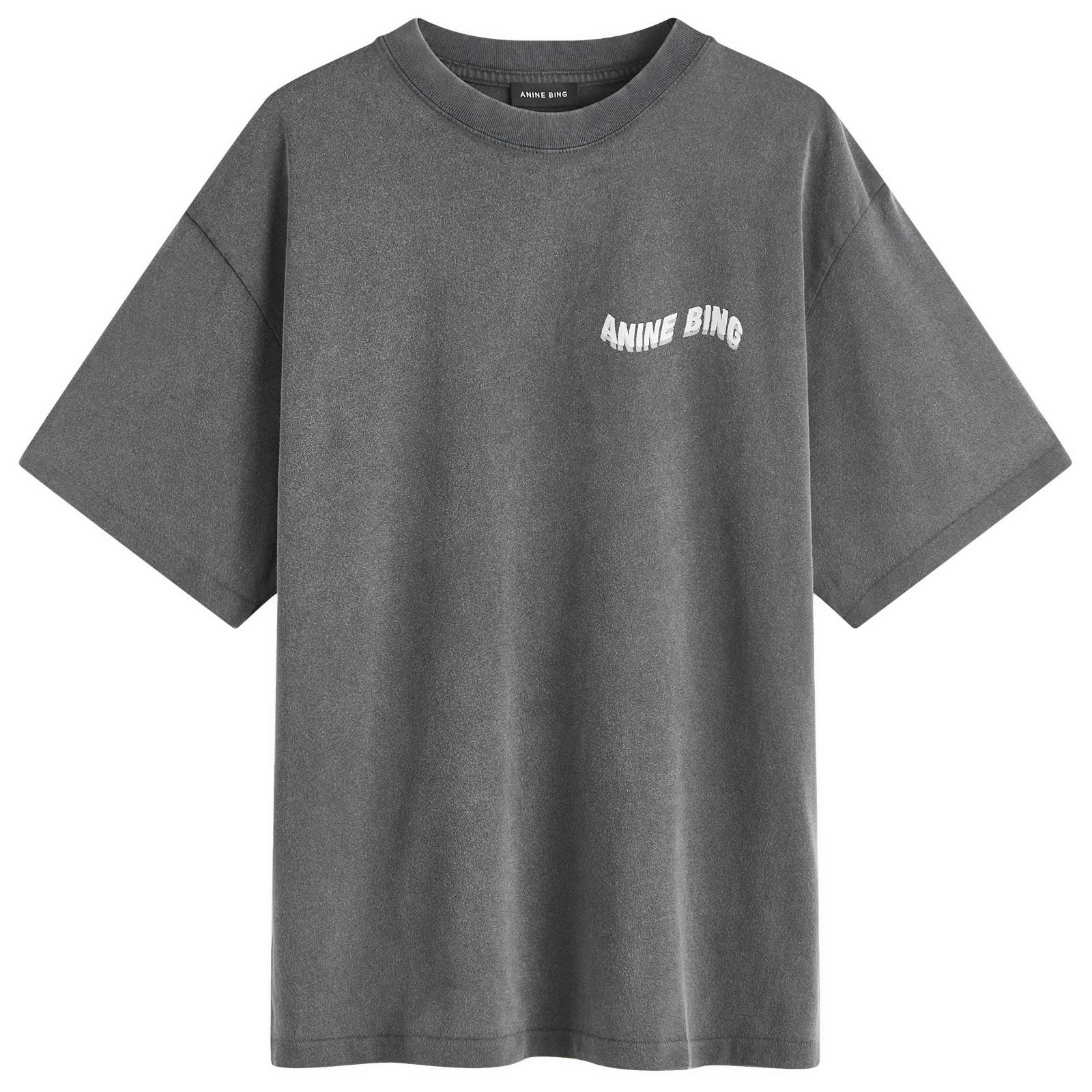 Anine Bing Kent T-shirt Washed Black | END. (US)