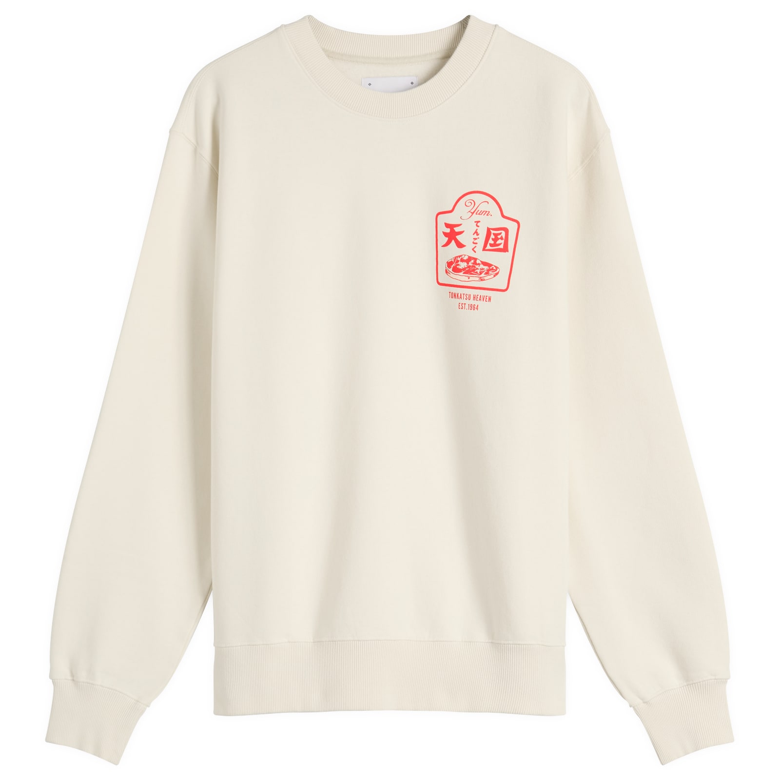 Edwin Men’s Tonkatsu Sweatshirt Whisper White
