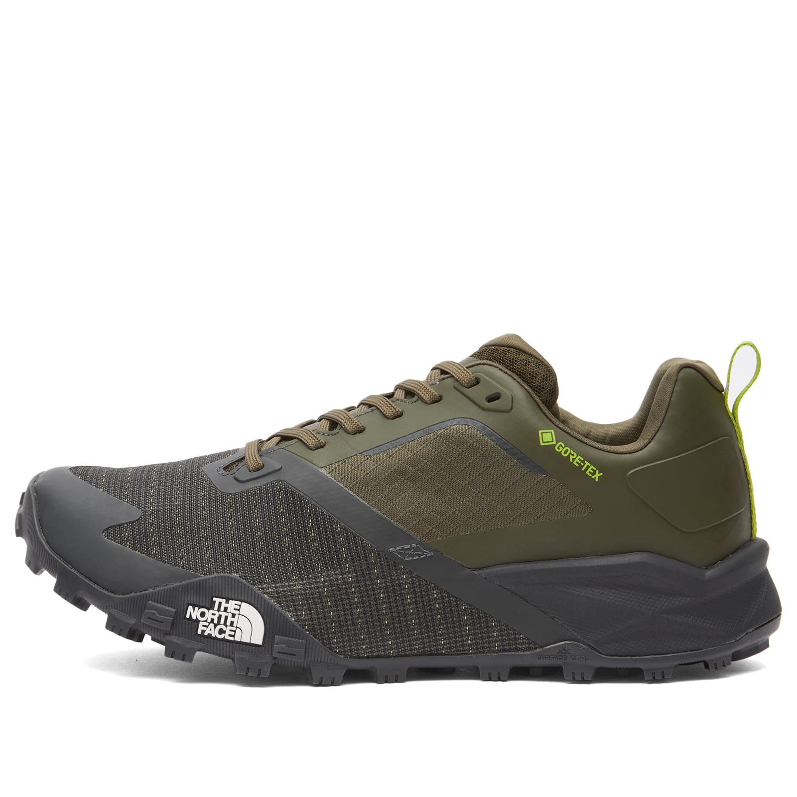 The North Face Men's Offtrail TR Gore-Tex Sneaker New Taupe Green/Asphalt Grey - NF0A8A9X79K