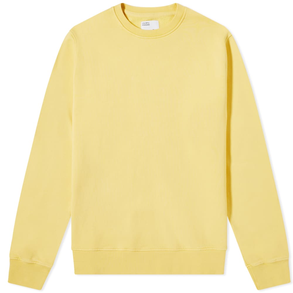 Colorful Standard Classic Organic Crew Sweat Lemon Yellow | END. (US)