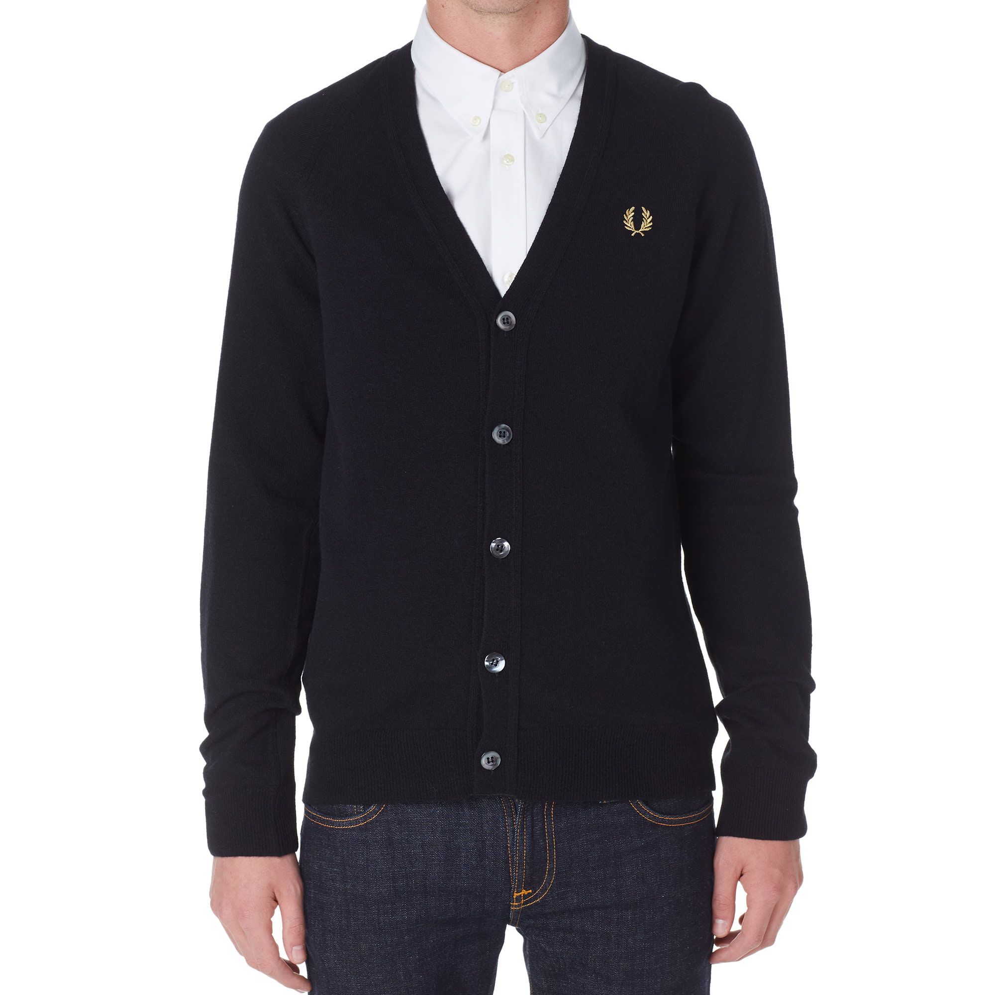 thames fred perry cardigan