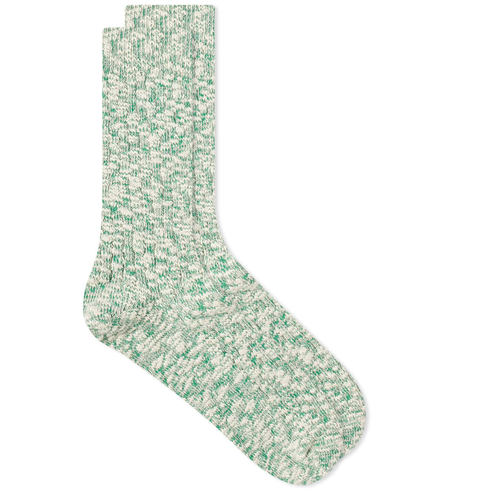 Light weight Slub Crew socks main image 1