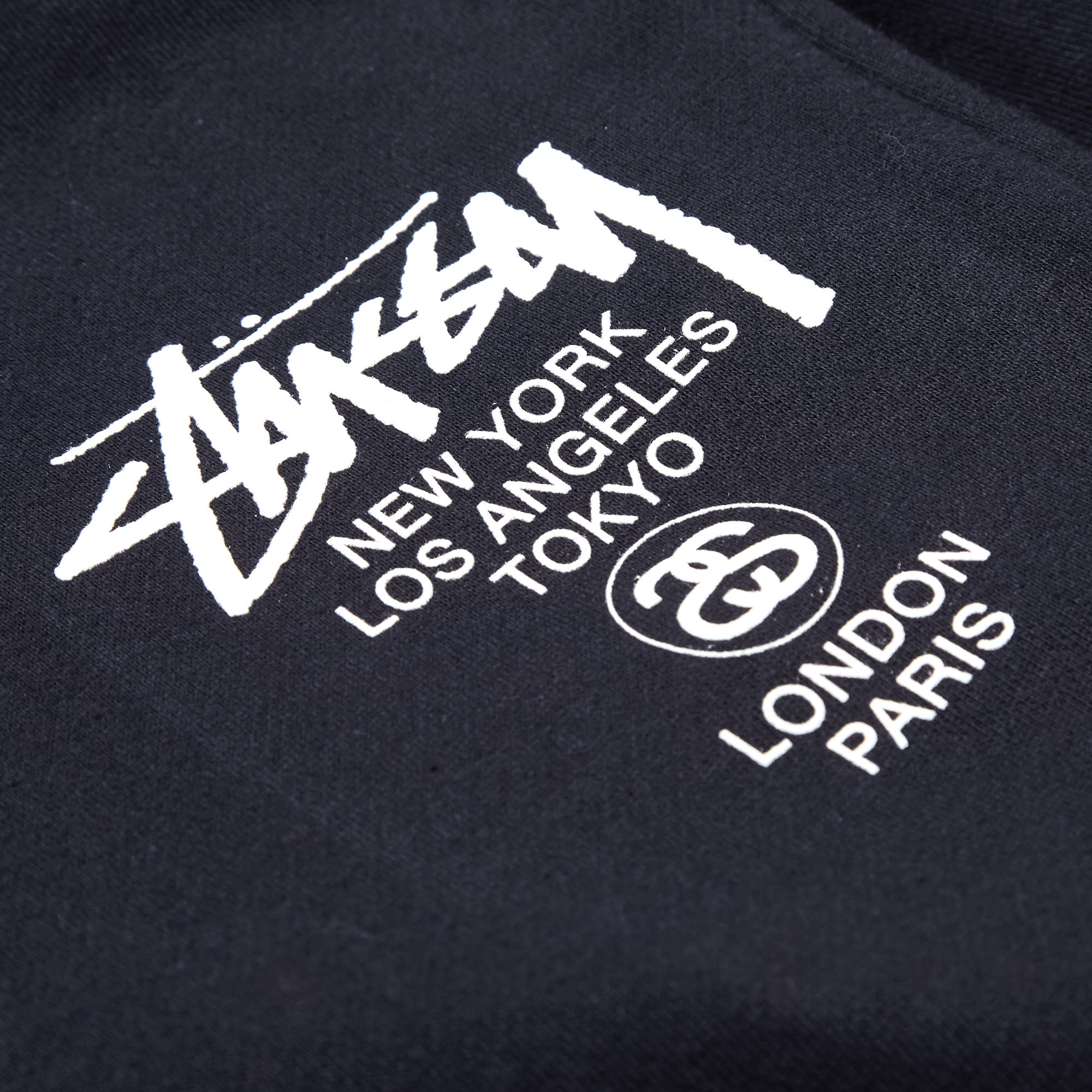 Stussy World Tour Sweat Pant Navy End