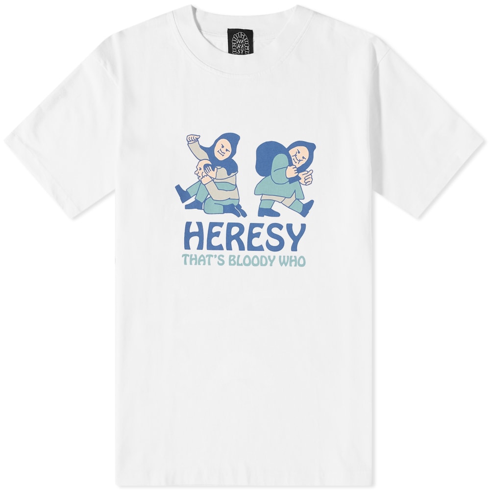 Heresy Ramble On TShirt White END. (GB)