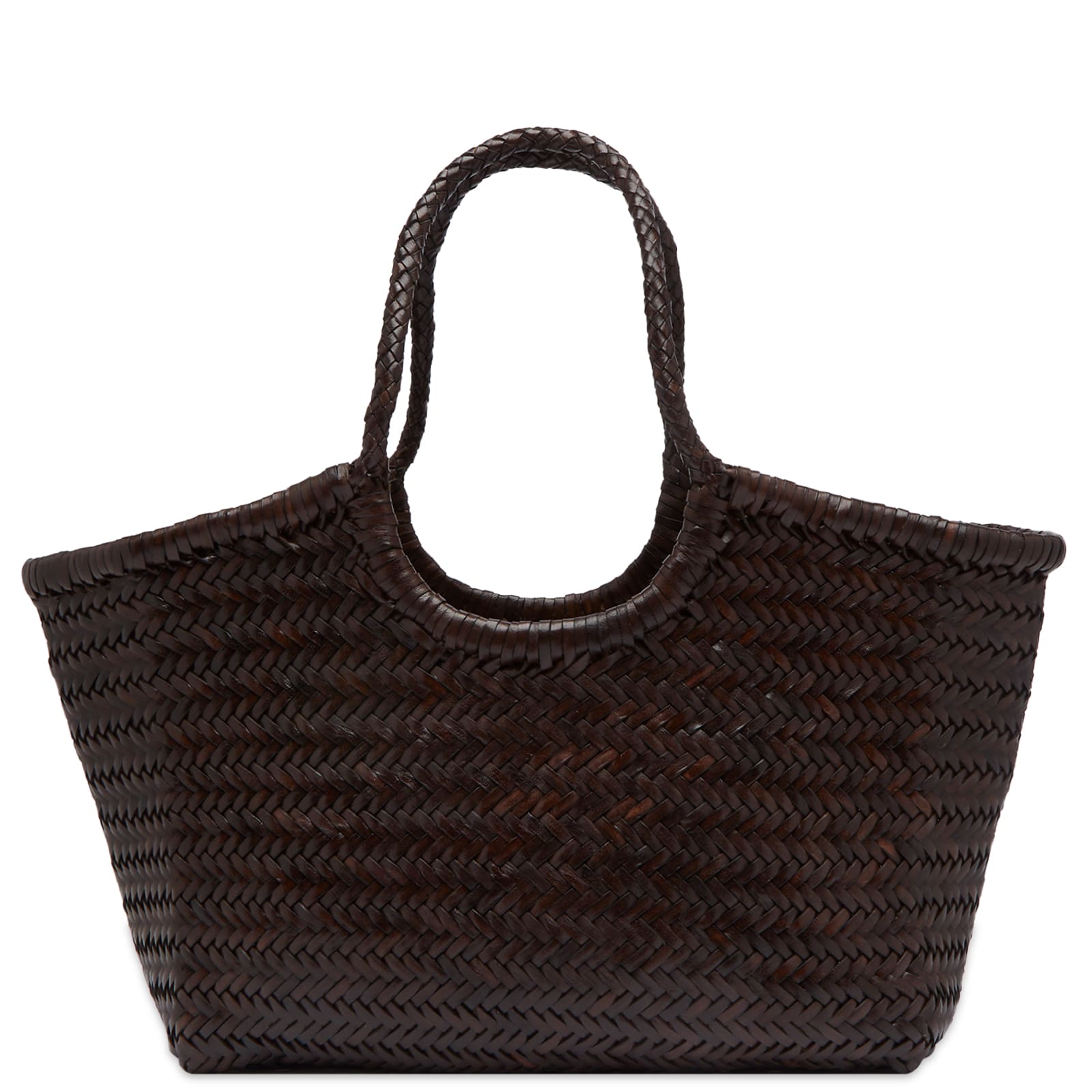 Dragon Diffusion Nantucket Basket Bag Dark Brown | END. (US)