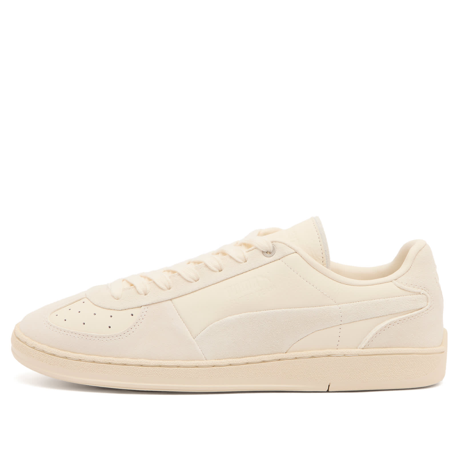 Puma x Represent Super Team Sneaker in Frosted Ivory/Warm White, Size UK 7