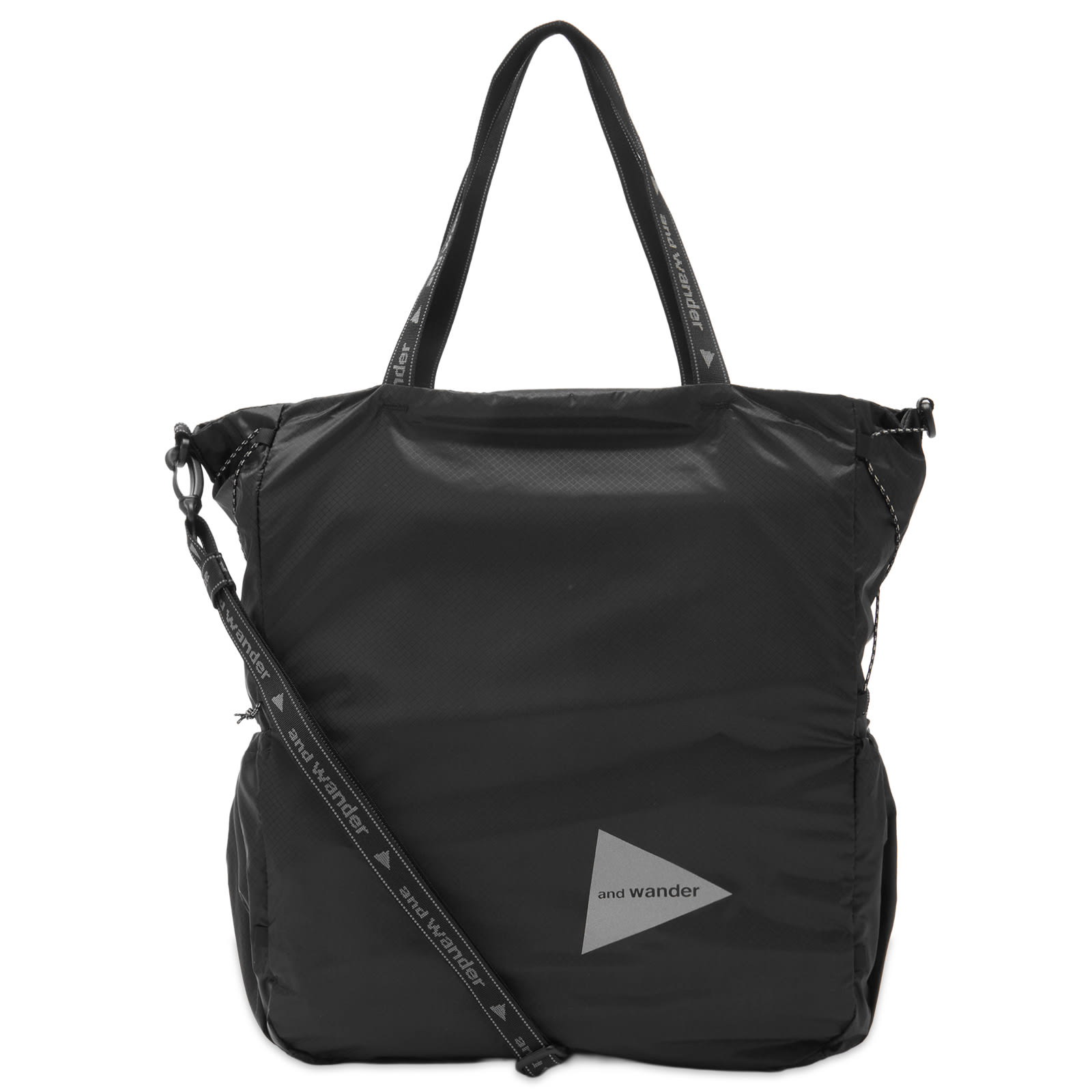 And Wander Recycle OX Tote Bag - Black main image 1
