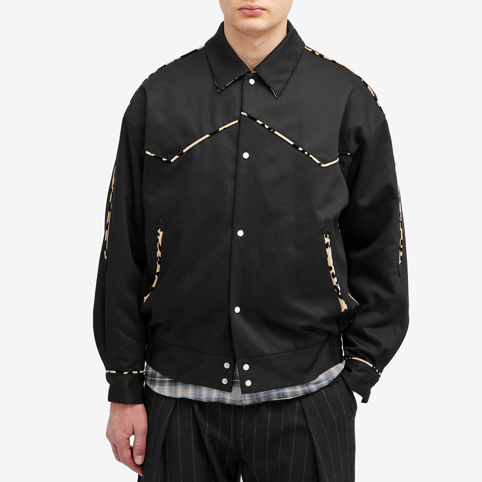 Wacko Maria Men's Western Jacket Black - Curated Menswear