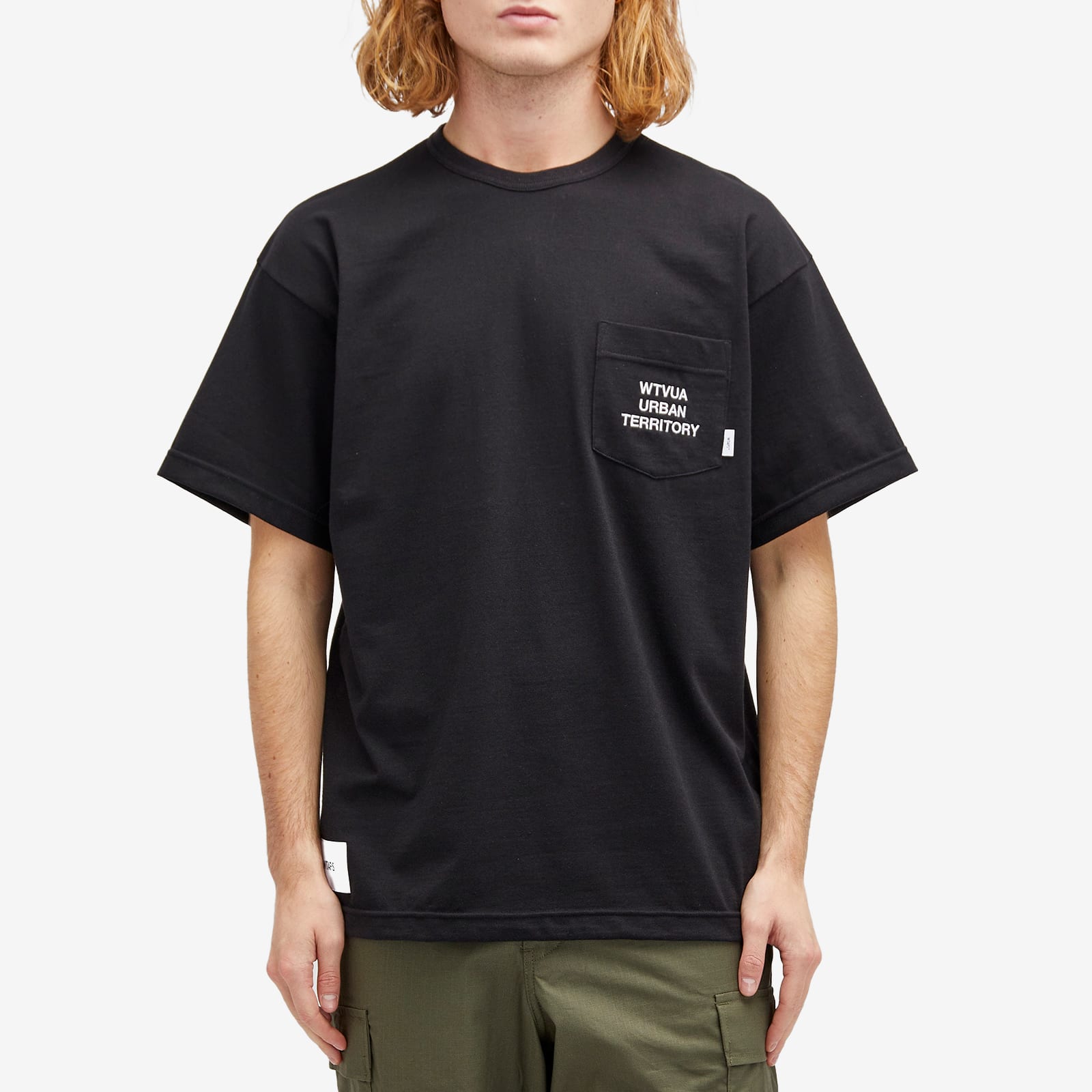 [WTAPS] 15 EMBROIDERED POCKET T-SHIRT半袖ロゴTシャツ WTAPS Men's 15 Embroidered Pocket T-Shirt Black - Curated