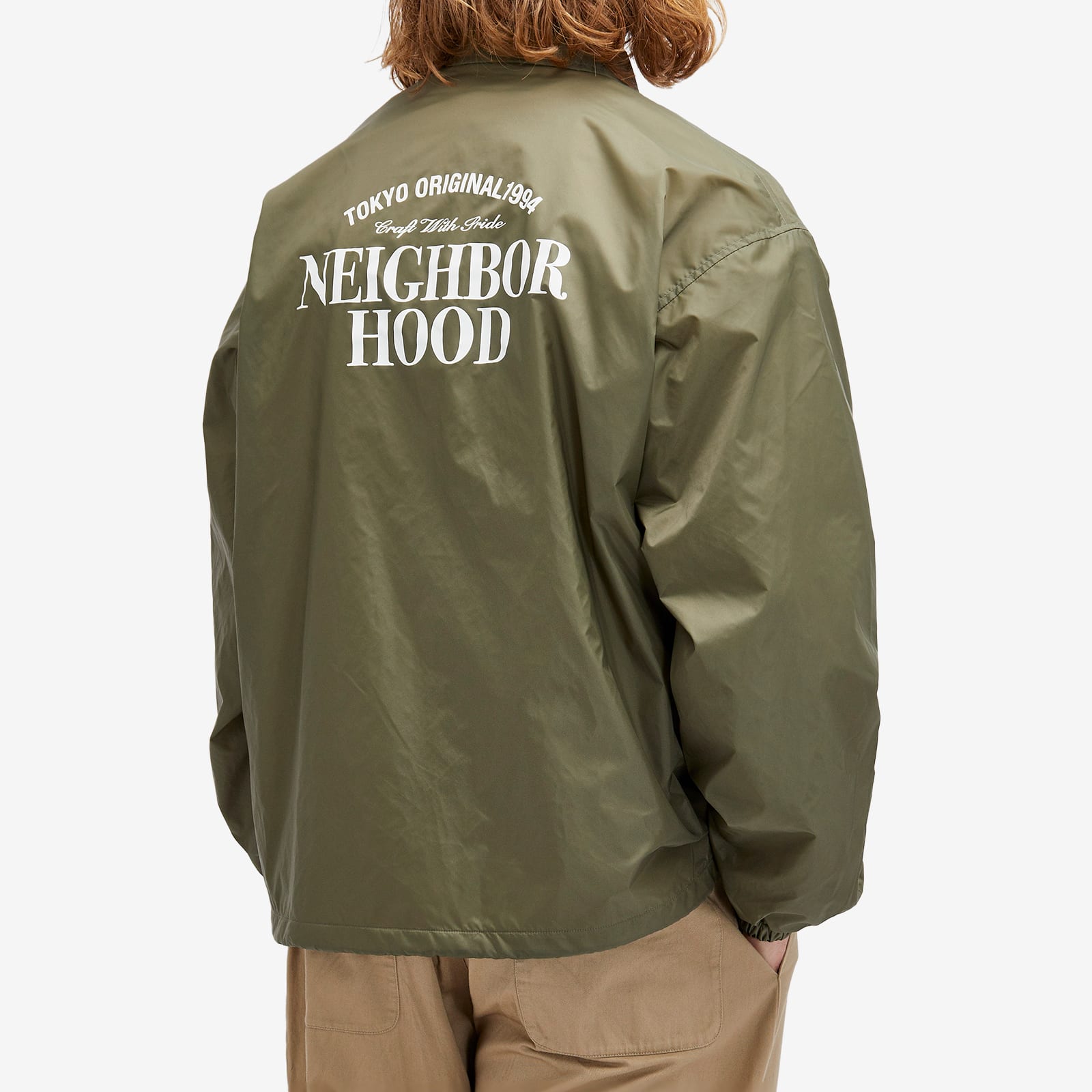 AWC G-RAP G-FUNK SOUL CD-NEIGHBORHOOD WINDBREAKER JACKET 242TSNH