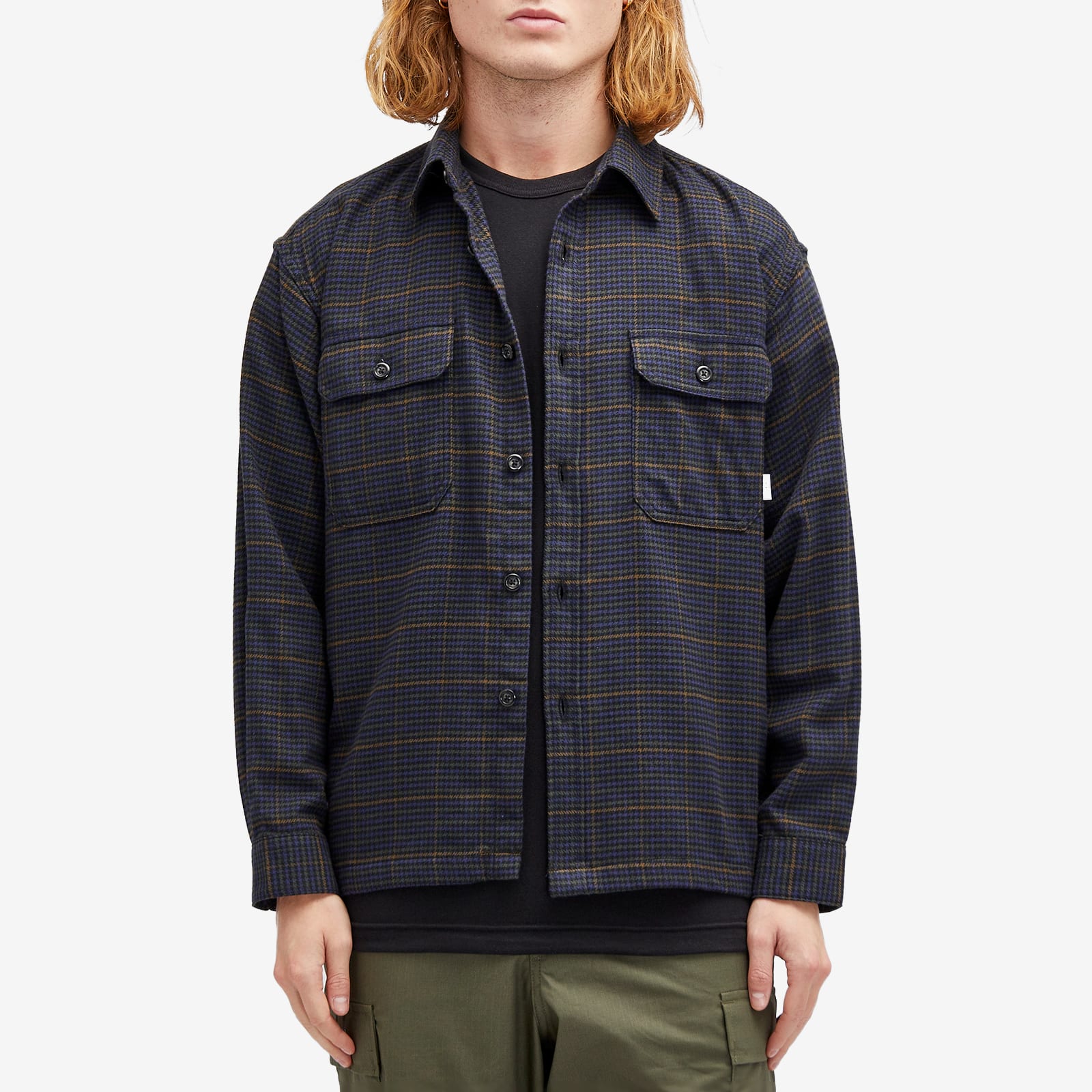 WTAPS オンブレ チェック 開襟 TEXTILE WORK SHIRT WTAPS オンブレ チェック 開襟 TEXTILE WORK SHIRT