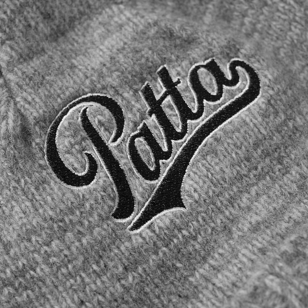 patta-ribbed-knit-beanie-snow-melange-grey-end-tw