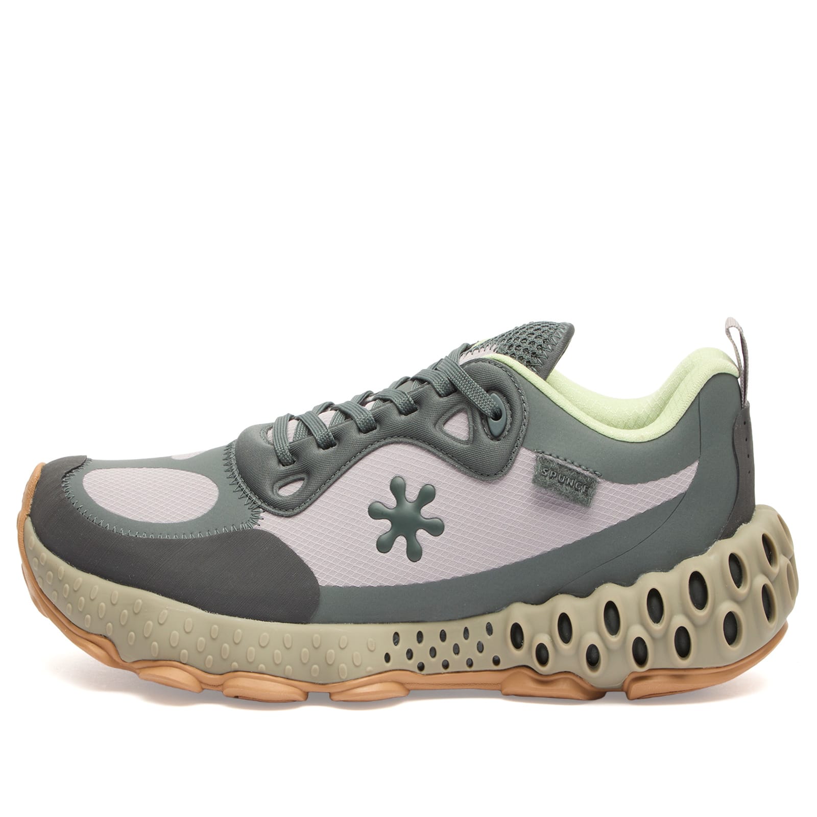 Spunge Men's Osmosis Sneaker Green/Violet/Purple - VSP25008-GRN
