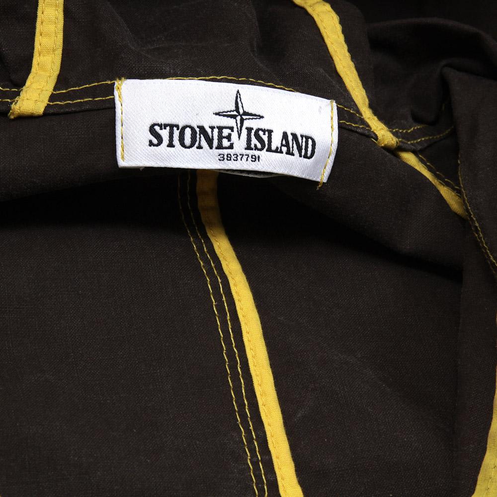 Stone Island Tela Stella Hooded Jacket Yellow | END. (US)