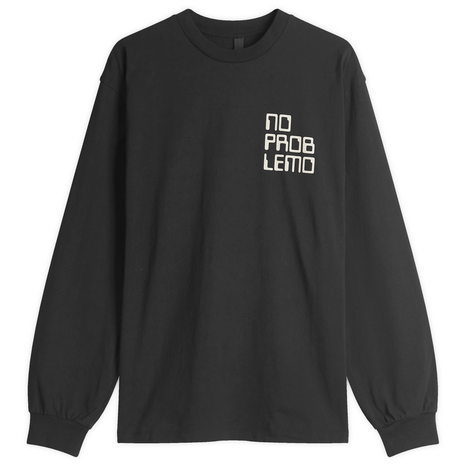 [NO PROBLEMO] NO VISION LS TEE ★大人気★ No Problemo No Vision LS Tee Black | END. (TW)