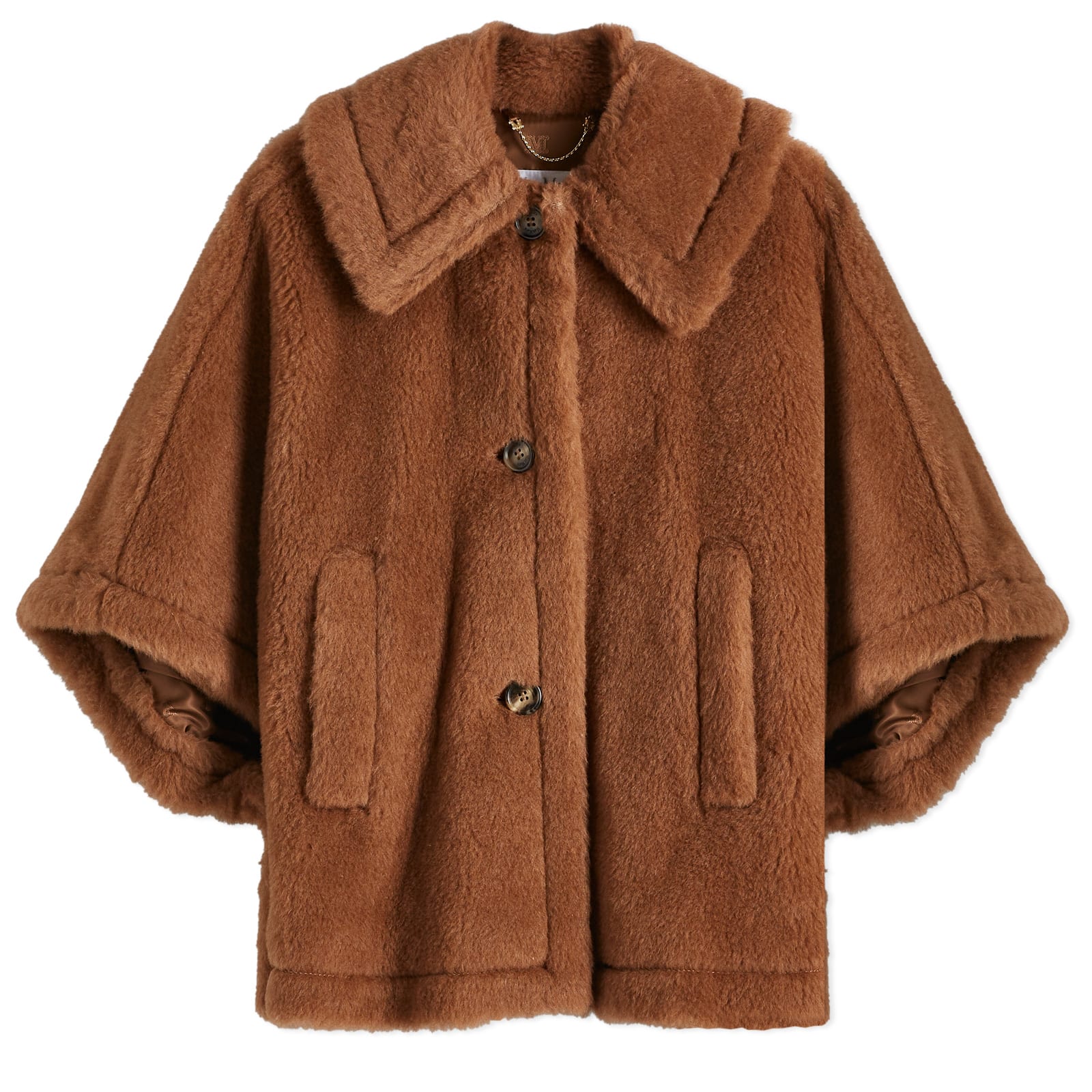 Max Mara Womens Camel Tenebre4 Teddy Gielt Medium - END. Clothing