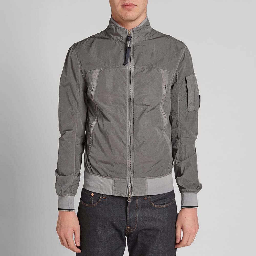 C.P. Company Garment Dyed Arm Lens Jacket Grey END. (NL)