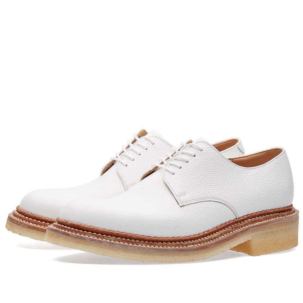 Grenson x Nick Wooster NW2 Crepe Sole Derby Shoe White Grain END.