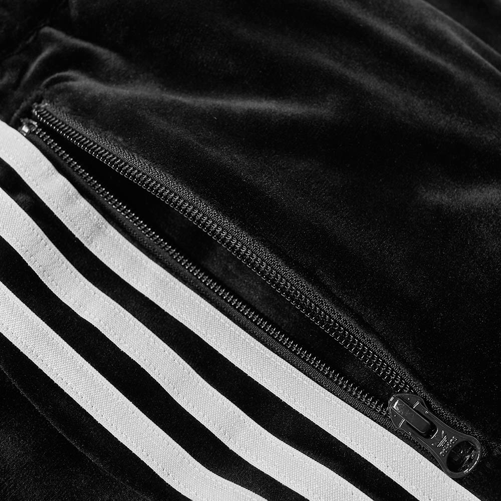 velour track pants adidas