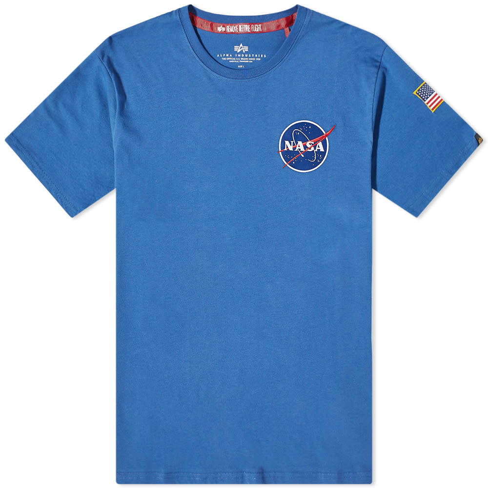 送料込★ALPHA INDUSTRIES★半袖Tシャツ NASA ISS Tシャツ Alpha Industries セール ALPHA アルファ Tシャツ NASAシリーズ