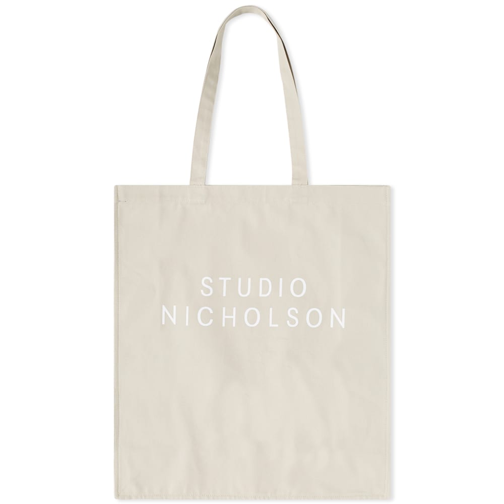 Studio Nicholson Logo Tote Dove (TW)
