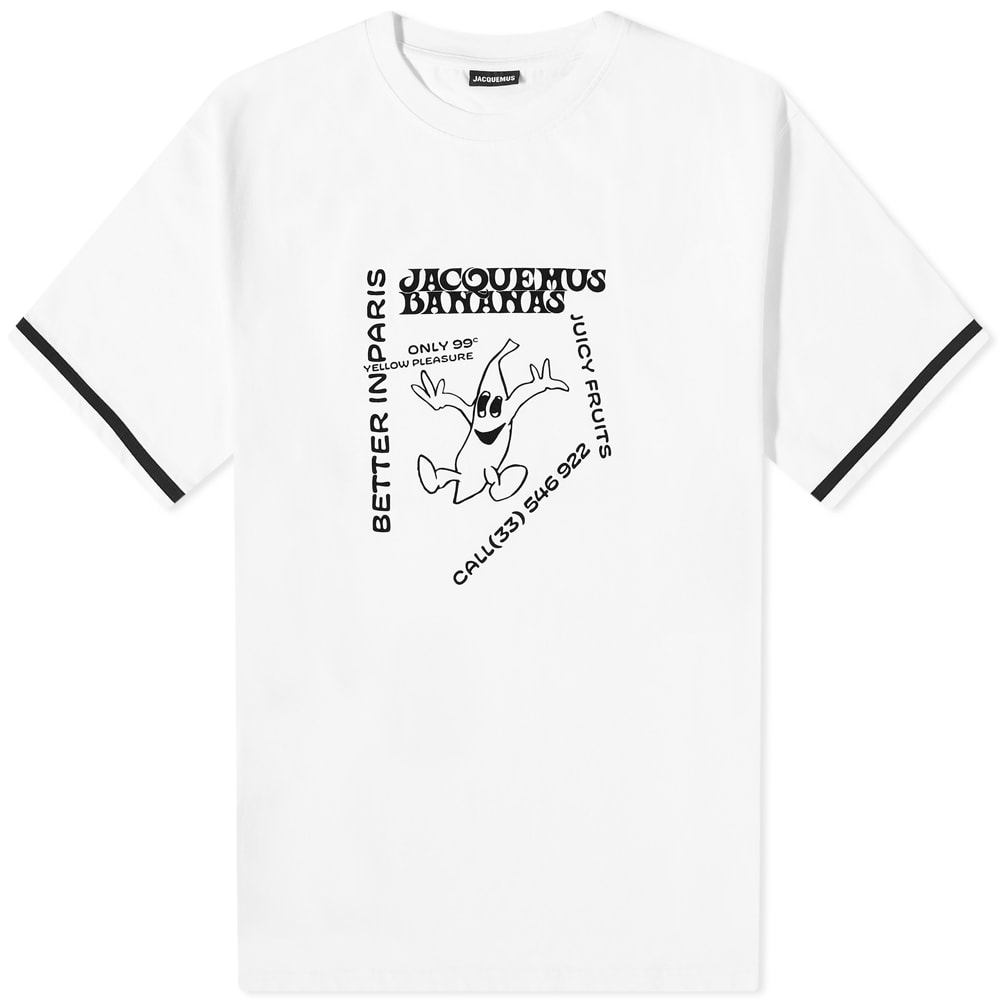 [JACQUEMUS] バナナ 半袖Tシャツ Banane Tシャツ by JACQUEMUS | Official website