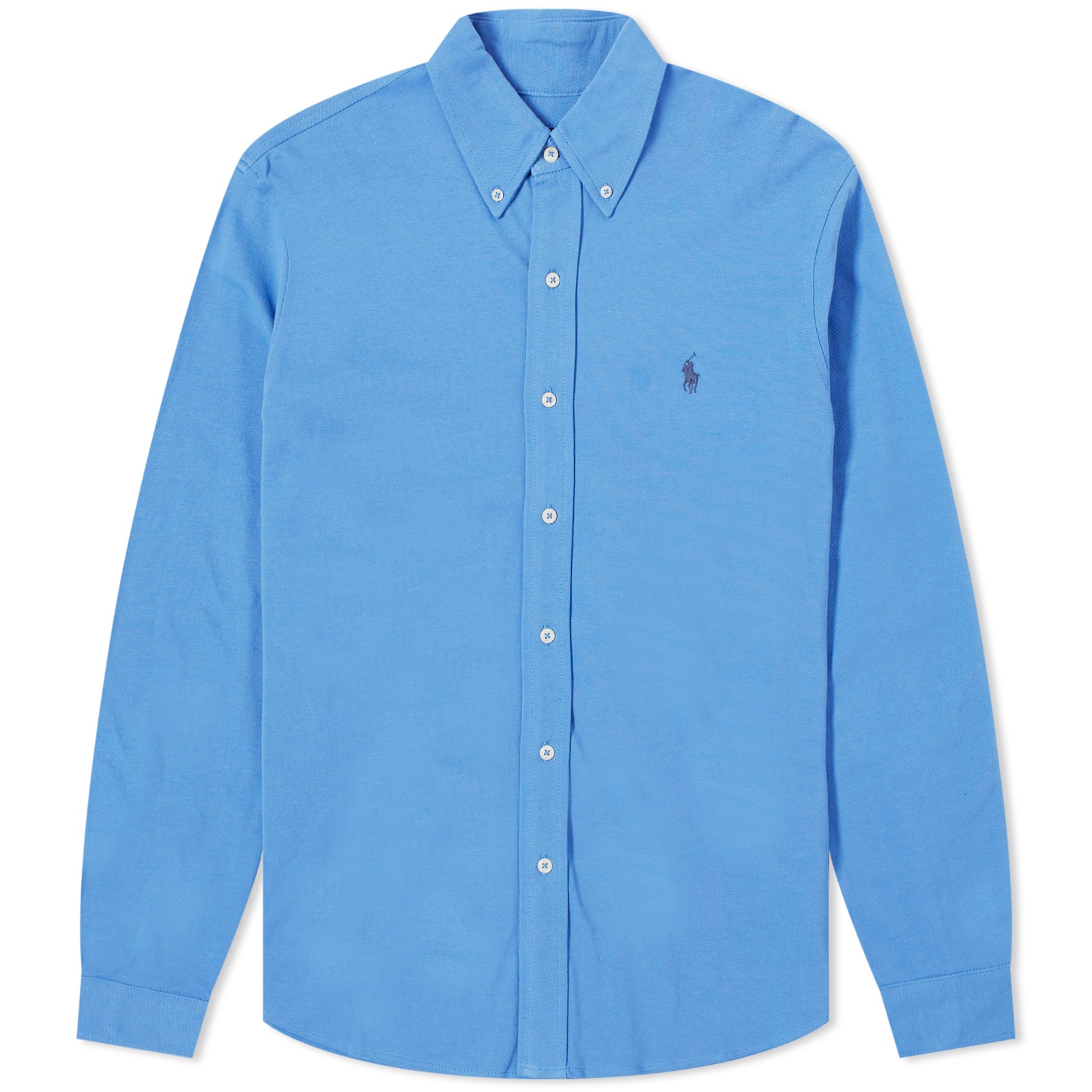 Dre Pique Button Up Shirt Pale Lavender