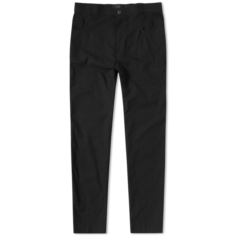Cut to resemble a slim jean, Haider Ackermann’s Antiaris Pant features an extremely lightweight cotton twill construction. To the jean's top a second row of belt loops feature, allowing for a second belt to be looped through. The pant is styled with the traditional five-pocket set up of a jean, with a slim-cut leg.

100% Cotton
Lightweight Cotton Twill
5 Pocket Set Up
Slim Cut
Double Belt Loops
Made In Italy